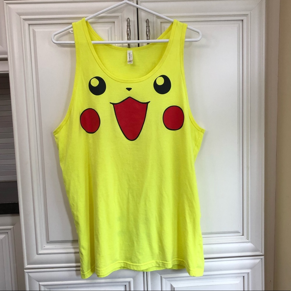 Canvas Pikachu Men’s tank top